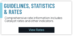 Guidelines, statistics & rates